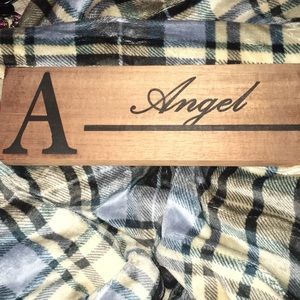 “Angel” wood decor